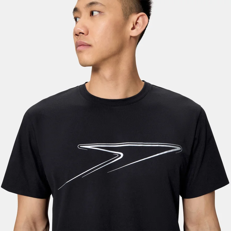 speedo Black Men's Pro T-Shirt for Men | Best Price UAE